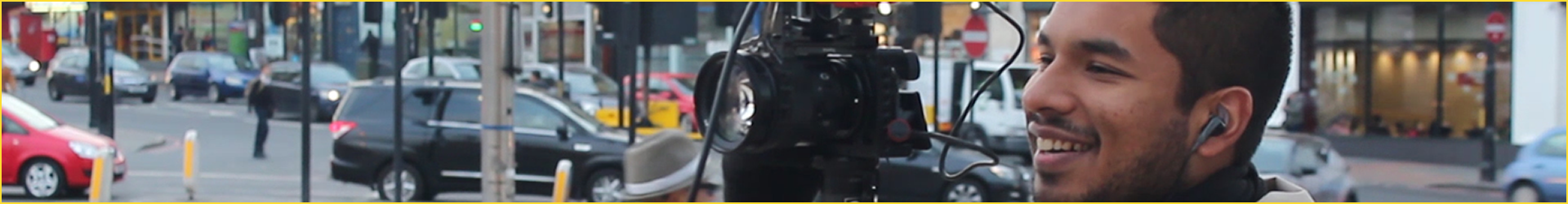 A WinkBall videographer filming